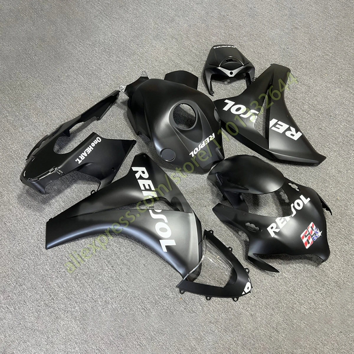 Custom Fairing Kit fit for Honda CBR 1000RR 2008-2011 SC59 1000cc Injection Moulding ABS Bodywork Panels Cowling Cases