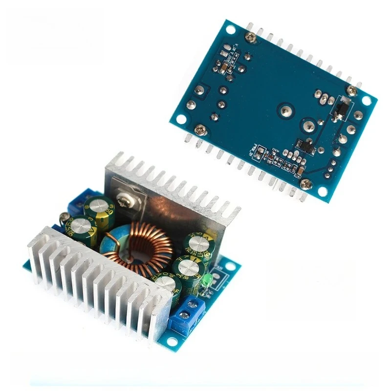 1PCS 12A DC-DC Buck Converter High Efficiency 95% Adjustable Step Down Power Module with Low Ripple for Car Audio LED Drivers