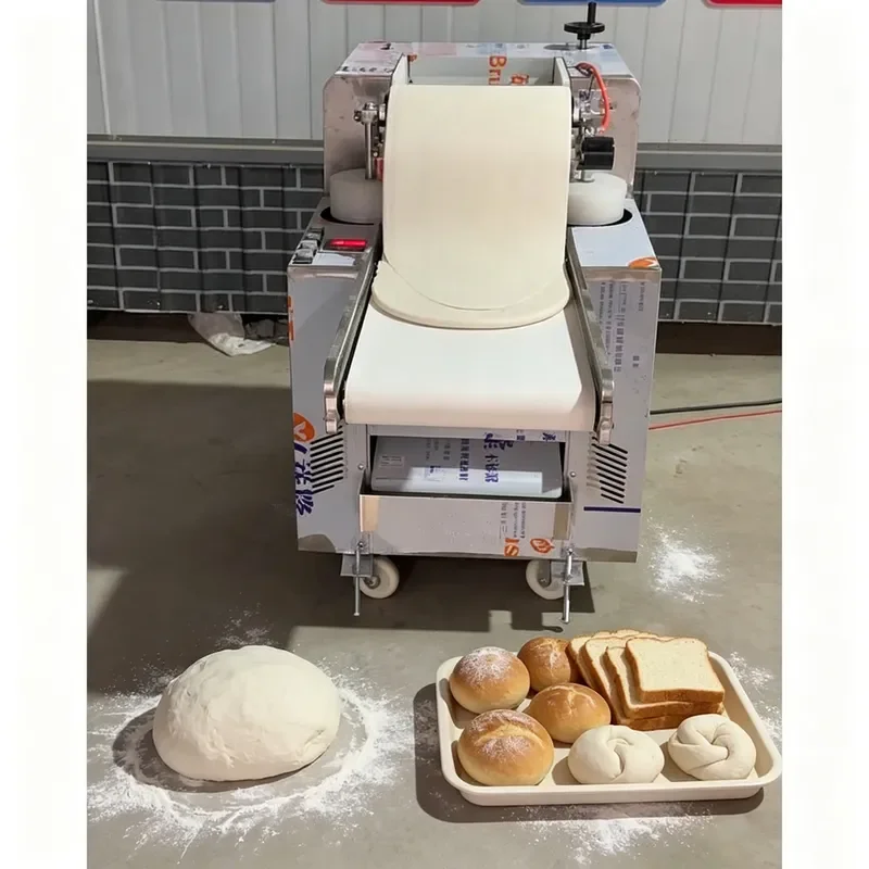 Automatic Dough Press Machine Pastry Dough Sheeter Flat Rolling Machine for Home Commercial Kitchen Baking Tool