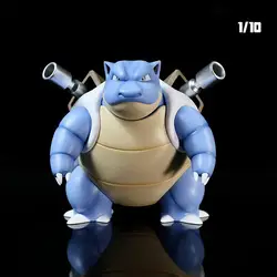 Pokemon 1/10 GK Blastoise Action Figure Model Toys Gift for Birthday Children