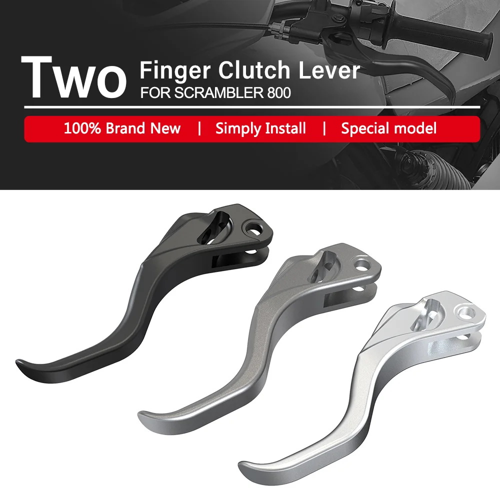 

Two Finger 10% Force Reduction Clutch Lever For Ducati Scrambler Nightshift Icon Dark Desert Sled 800 Full Throttle Urban Motard