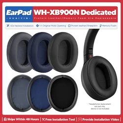 Replacement Ear Pads For Sony WH XB900N Headphone Accessories Earpads Headset Ear Cushion Repair Parts Memory foam