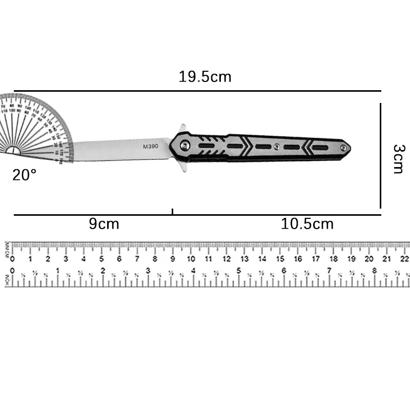 Portable Multifunctional High Hardness Knife for Outdoor Camping