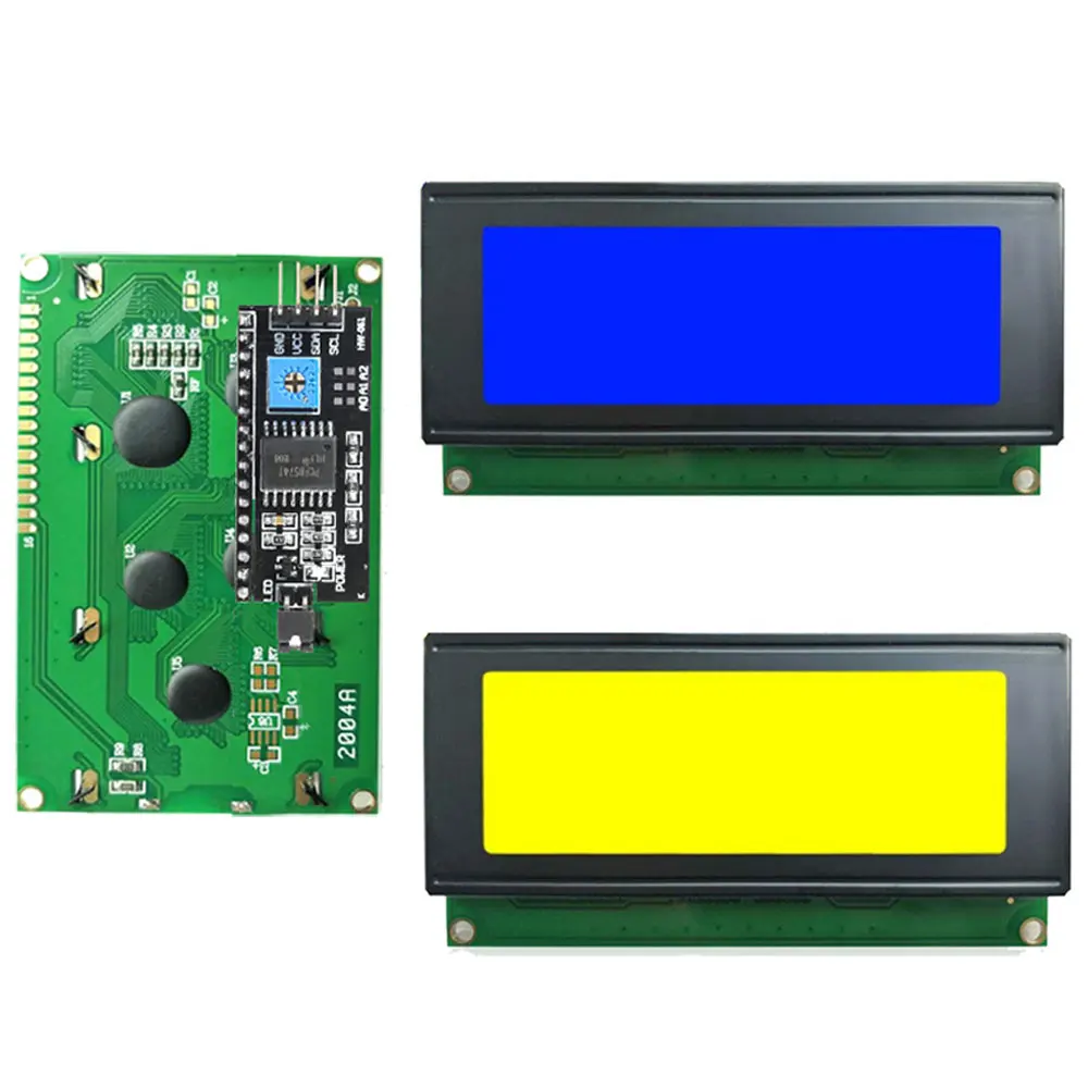 

LCD2004+I2C 2004 20x4 2004A Blue/Green screen HD44780 Character LCD /w IIC/I2C Serial Interface Adapter Module For Arduino