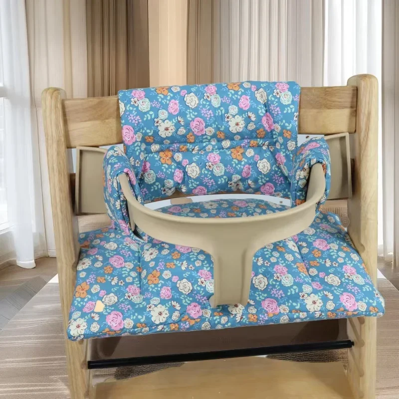 وسادة كرسي طعام للأطفال للخريف والشتاء للخروج، وسادة متكاملة محمولة غير قابلة للانزلاق، ملحقات كرسي نمو أكل الطفل #6