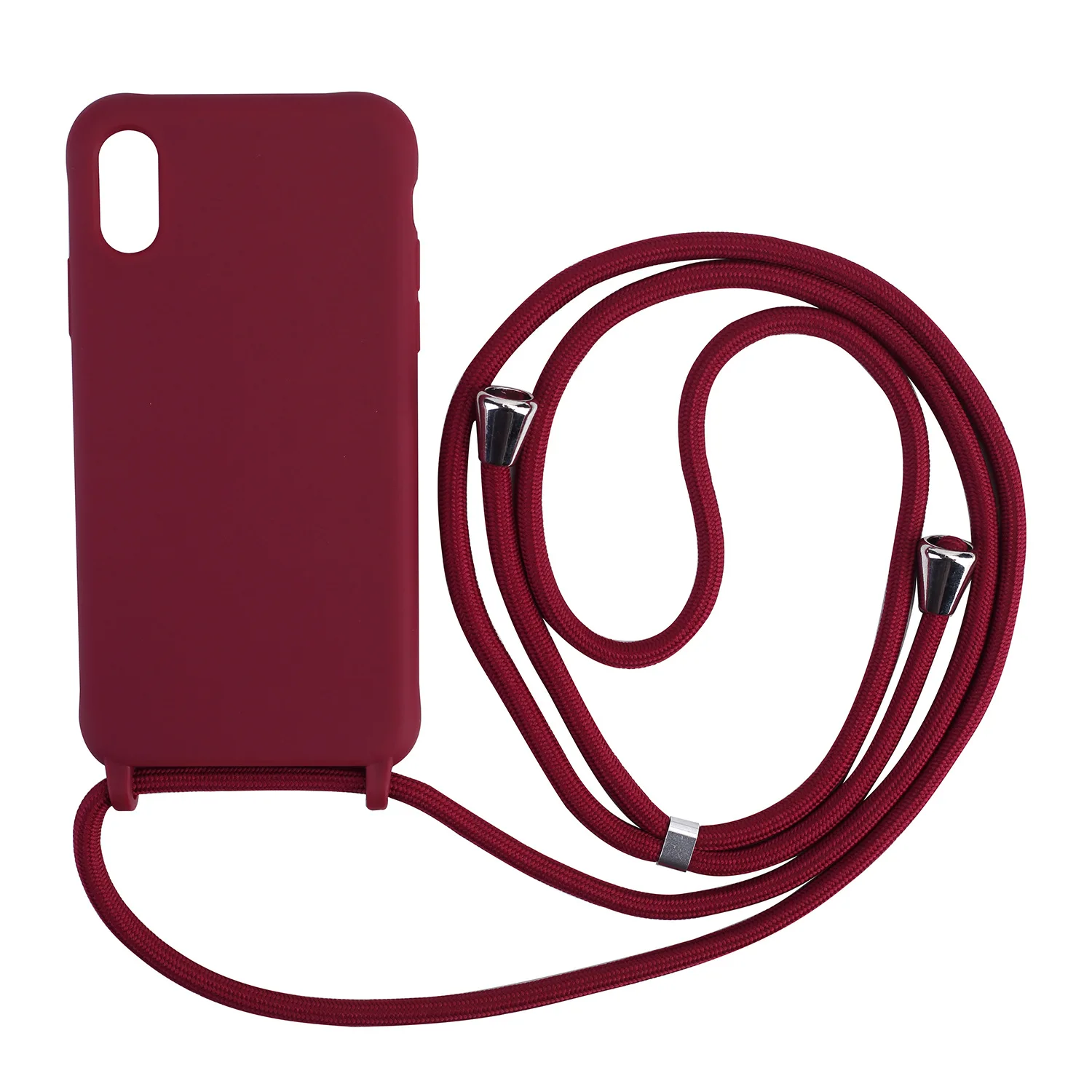 Strap Case für iPhone 17 16 14 13 12 Mini 11 15 Pro Max XS X Plus Crossbody Lanyard stoßfeste weiche TPU Silikon Outdoor Cover – Detail 13