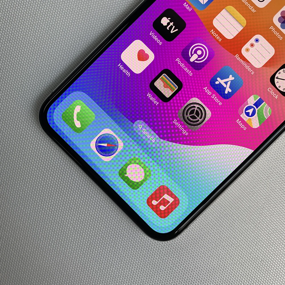 هاتف iPhone X الأصلي ثلاثي الأبعاد يعمل باللمس 3GB RAM 64GB/256GB ROM Face ID 5.8 "شاشة OLED 12MP + 7MP Hexa Core iphone x هاتف محمول