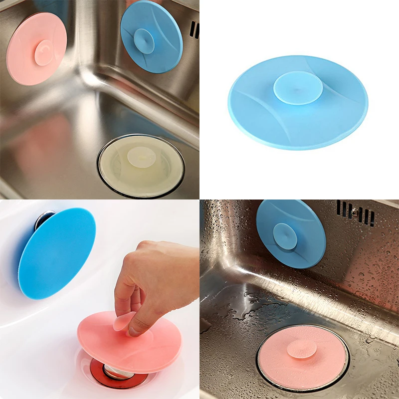 Kitchen Rubber Bath Tub Sink Floor Drain Plug Kitchen Laundry Water Stopper Tool Laundry Bathroom Deodorant Plug Bathtub Plug