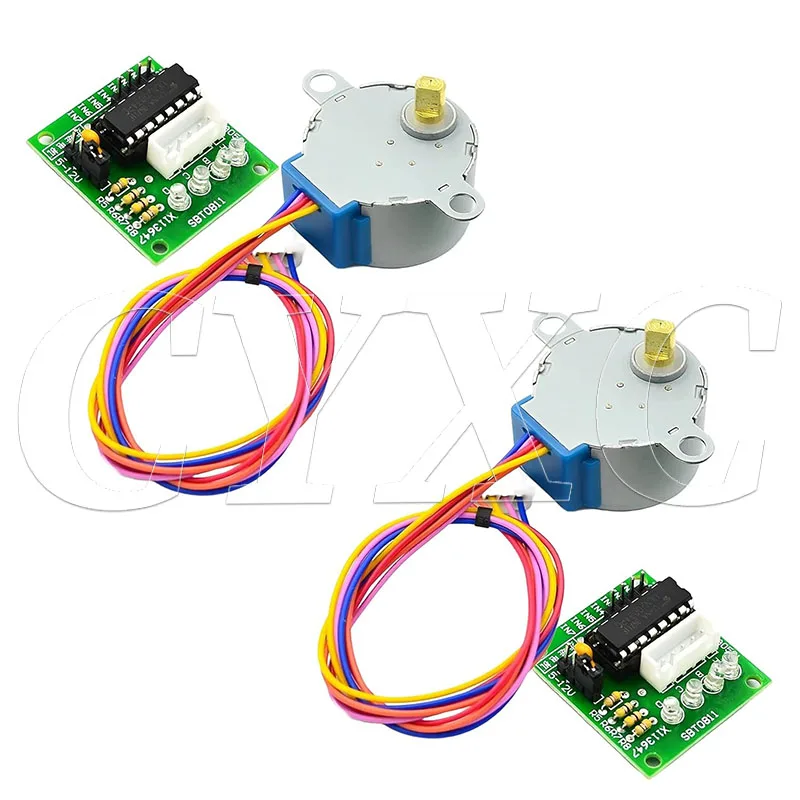 1-10Set 28BYJ-48 ULN2003 5V Stepper Motor + ULN2003 Driver Board Suitable for Arduino Driver Test Module Stepper Motors DIY Kit