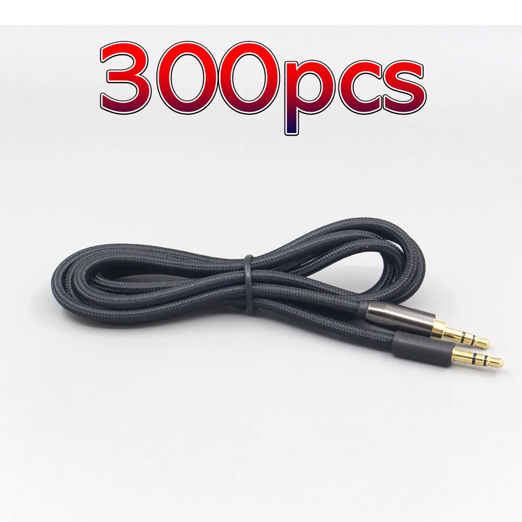 LN007489  300pcs 3.5mm Earphone Cable For Philips SHP9500 B&O H9i HD50 Edifier W800BT