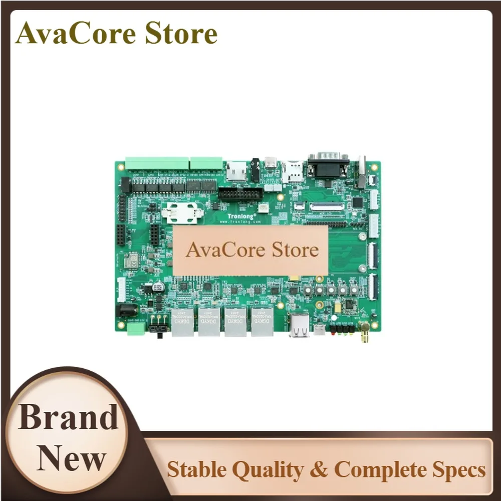 AvaCoreChuanlon Ruixin RK3562J Industrial Development Board: Domestic 2GHz Quad-Core A53 RK3568 Cost-Reduced NPU