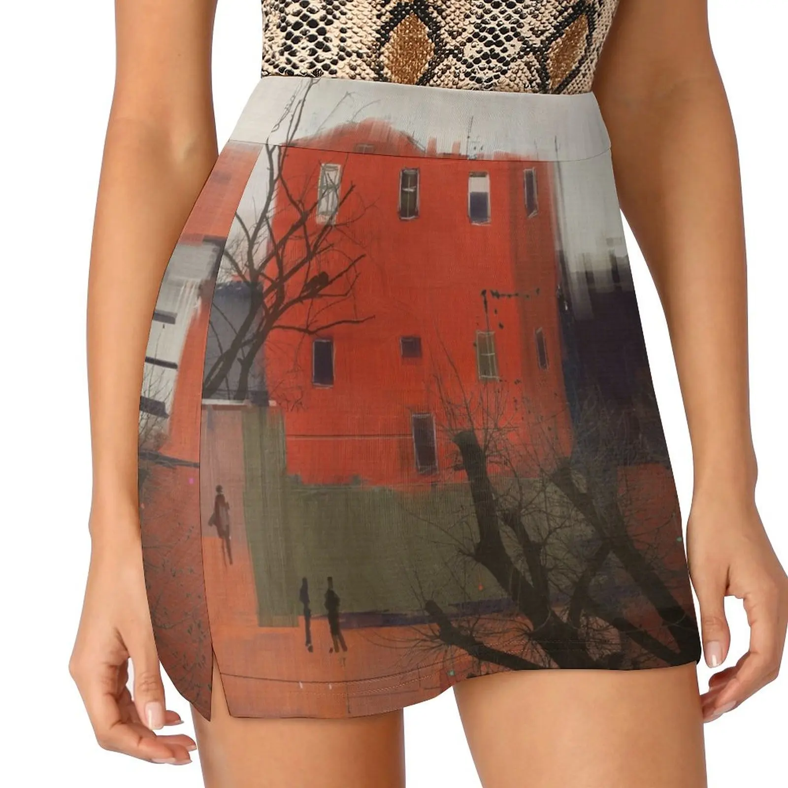 

red house Mini Skirt summer dress for women 2025 night club outfit skirts for womens