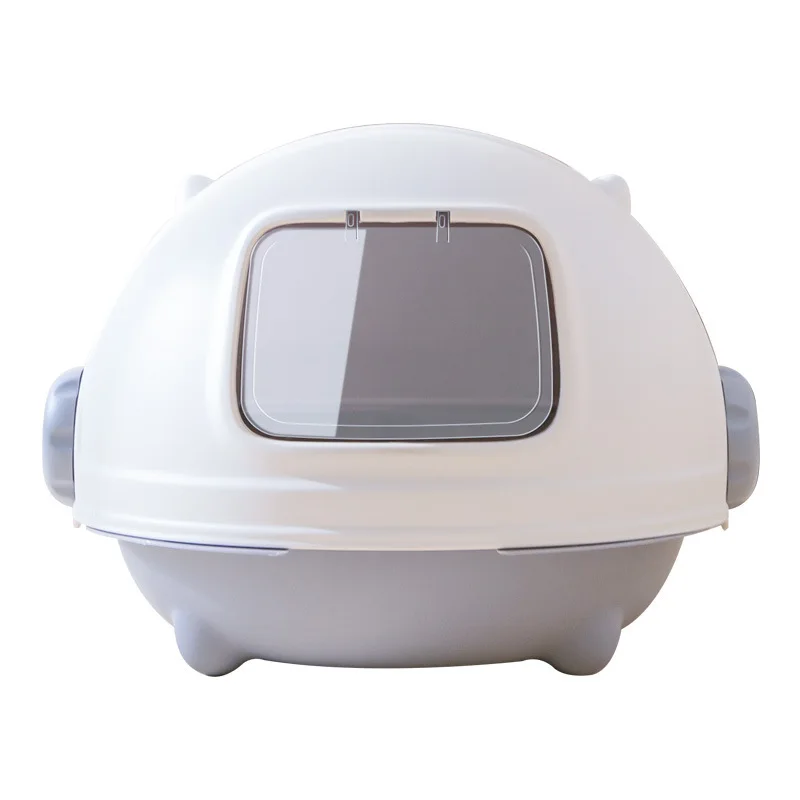 

Customizable cat litter box Fully enclosed anti-splash