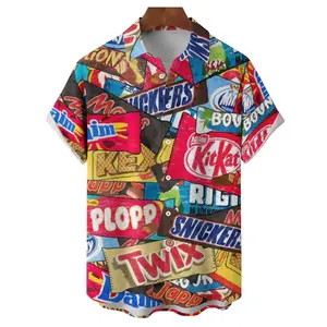 Hawaiian gömlek kısa kollu, erkek, hayvan, flamingo, desen 3D, spor giyim, bağbozumu, sıcak, Droidler Sokak, lüks, ve yaz En çok satılan 11 flamengo gömlek-10 numara