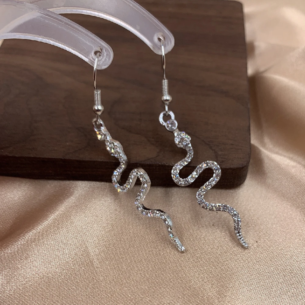 New Arriver Snake Shape Dangle Earrings for Women Jewelry For Women Girl Friendship Gifts