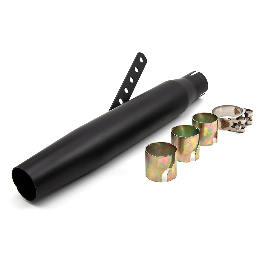 

Universal Motorcycle Exhaust Muffler Pipe Tip Retro Vintage Rear Pipe Tube Exhause For Harley Honda Suzuki GSXR600 SV650