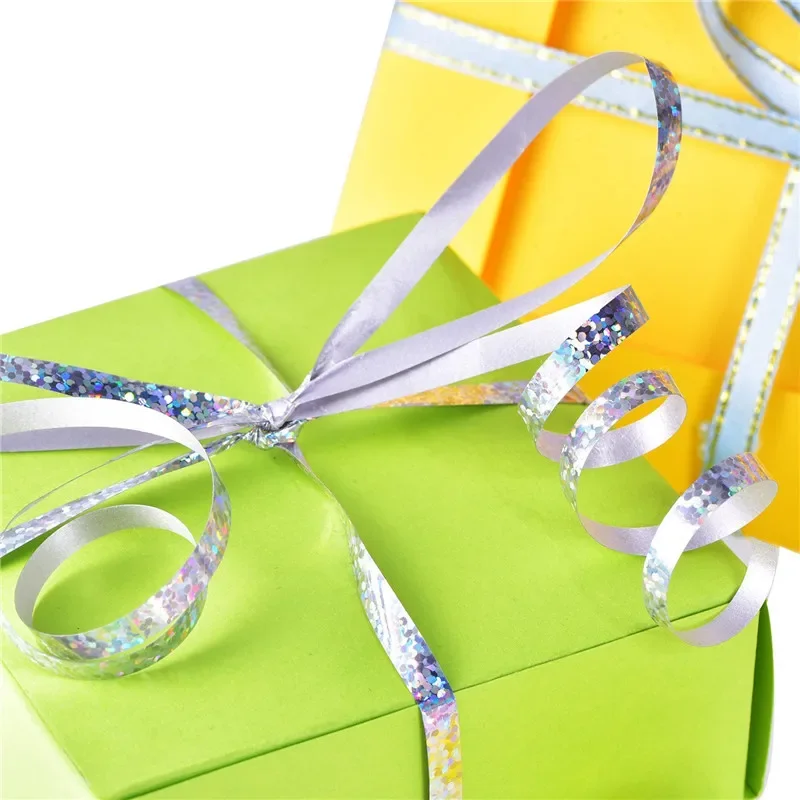 Joyeux anniversaire rubans ruban d'emballage pour épingle à cheveux, décoration de mariage