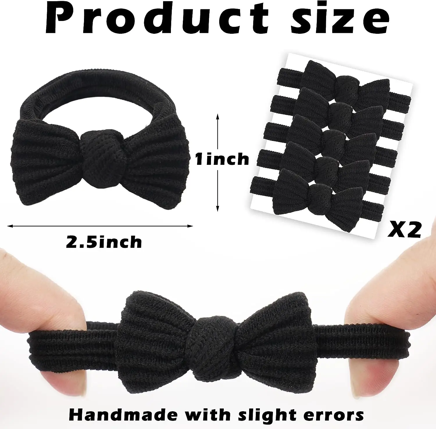 10Pieces Set Solid Color Scrunchies Elastic Hair Bands New Women Girls Hair Accessories Ponytail Holder Hair Ties Stripe Ha