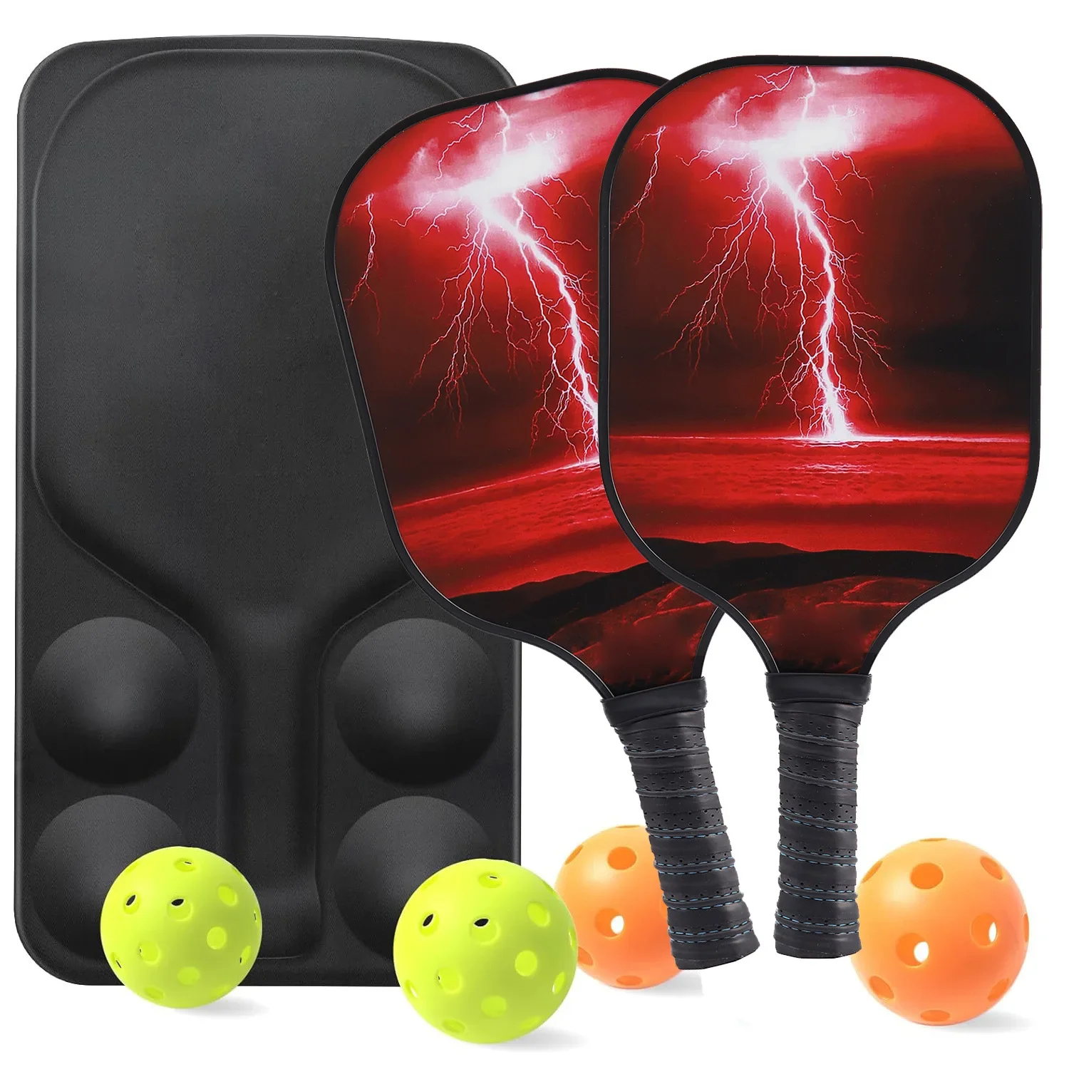 Pickleball Paddles для 2024, новые виды спорта на открытом воздухе, углеродное волокно, матовый сотовый материал, высококачественный дизайнерский бренд