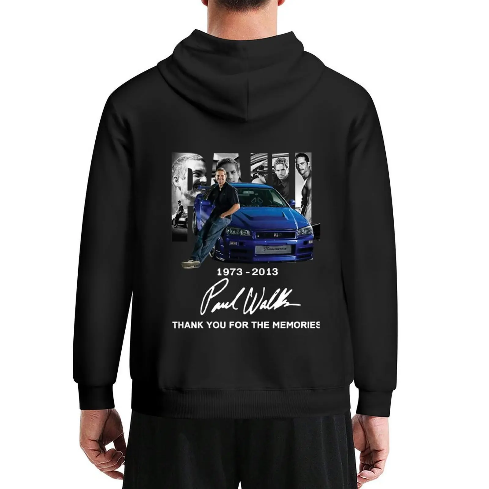 

1973-2013: Remembering Páúl Wálkér and His Impact Hoodie fashion men men's coat autumn jacket men korean clothes hoodie man