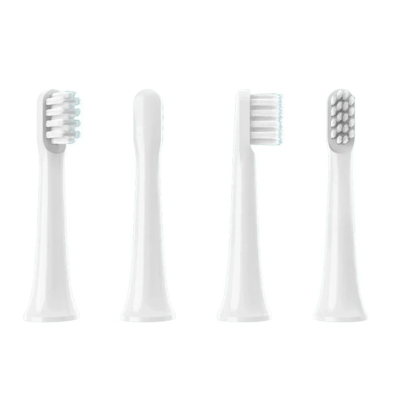 샤오미 미지아 T100 교체 용 브러시 헤드 소닉 전동 칫솔 진공 듀폰 소프트 칫솔모 적합한 노즐 용 10개