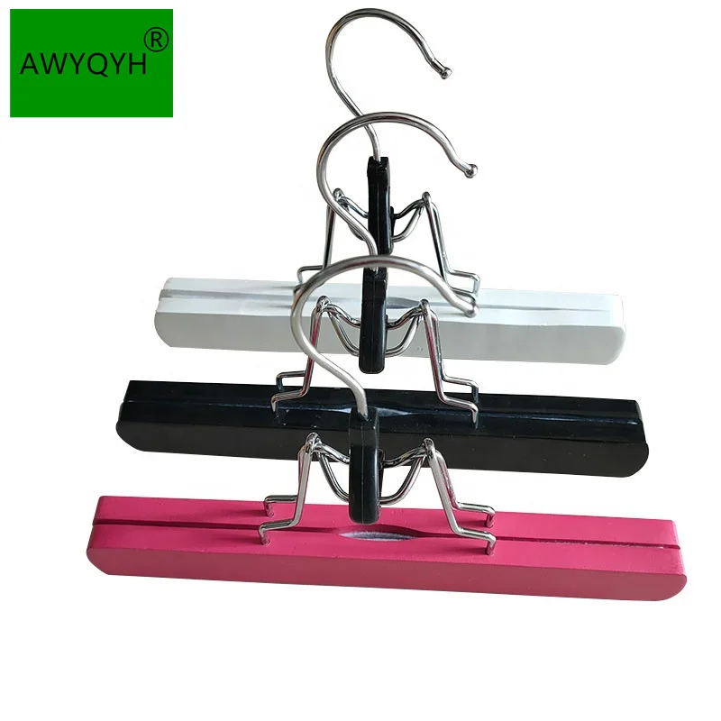 

wig hangers package bag set hair extension tools pants Skirt WIg Wooden Clamp Hanger