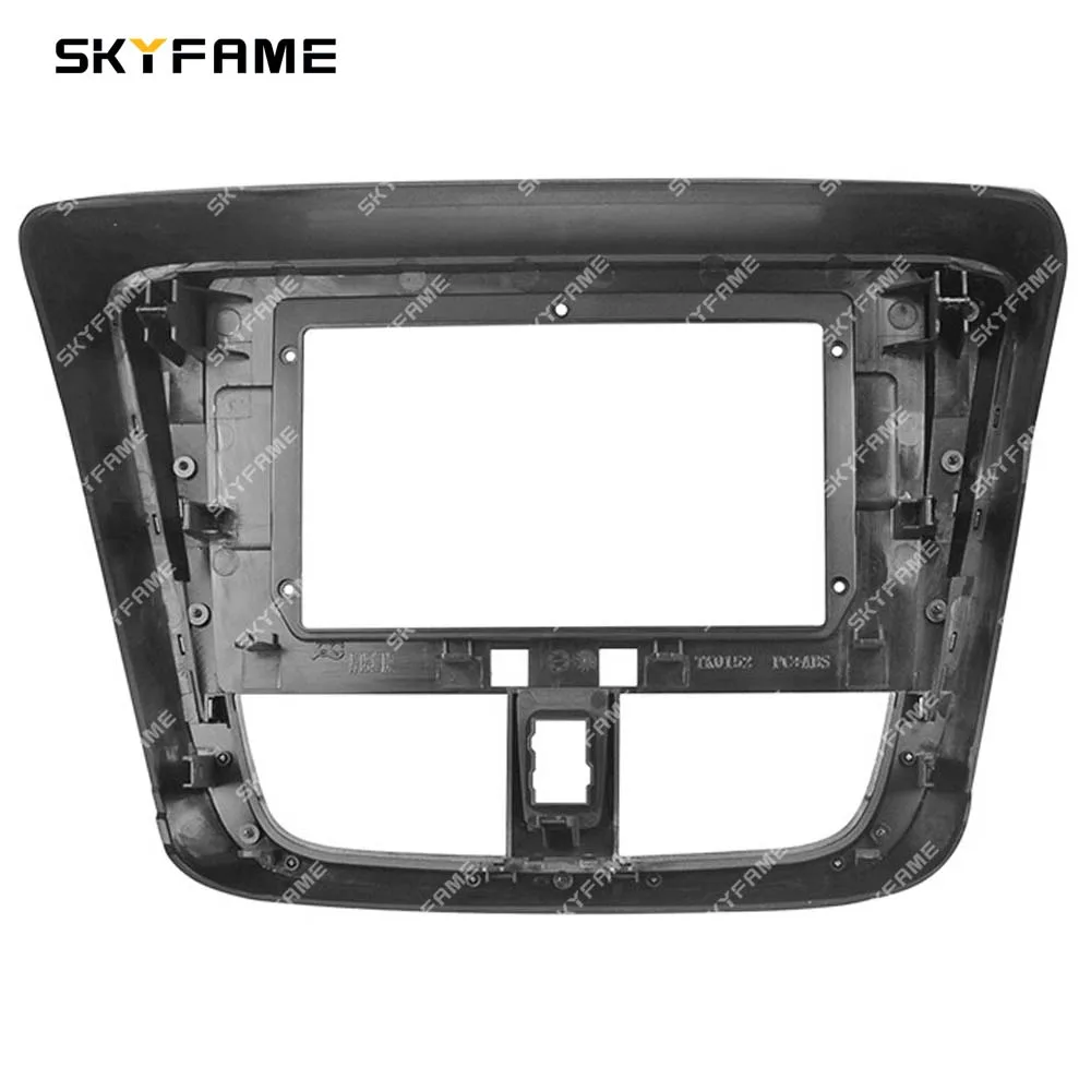 SKYFAME Car Frame Fascia Adapter Android Radio Dash Fitting Panel Kit For Toyota Yaris Vios