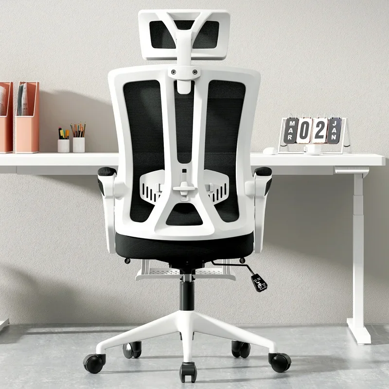 Durable Office Chair Computer Chair Swivel Chair Study Conference Chair Backrest Mesh Chair Headrest Chair Ergonomic Chair