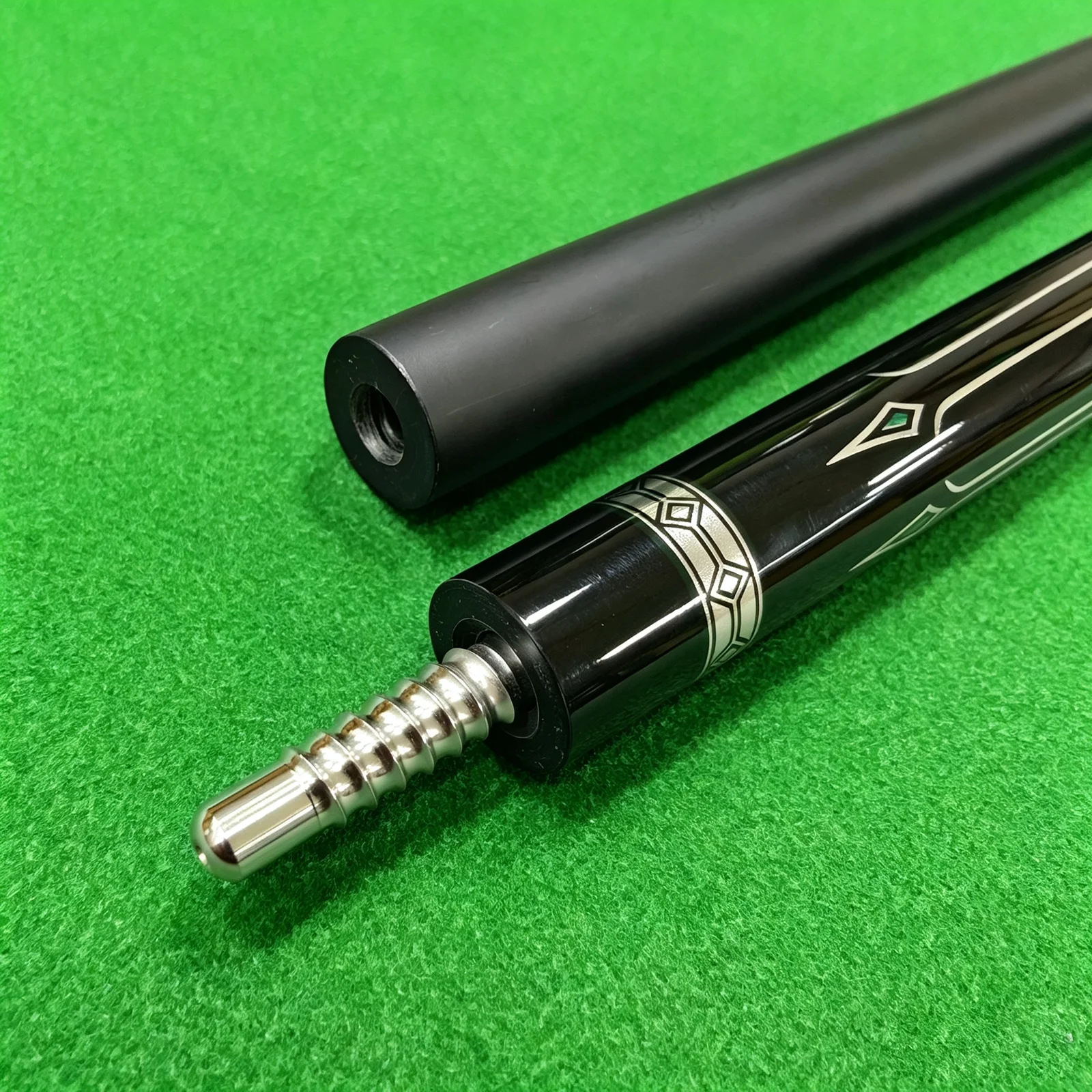 High‑end Billiard Cue Set, 12.5mm Tip, Stainless Steel Slow 8‑tooth Joint, Tight Non‑loosening Connection, Ideal Holiday Gift view 3