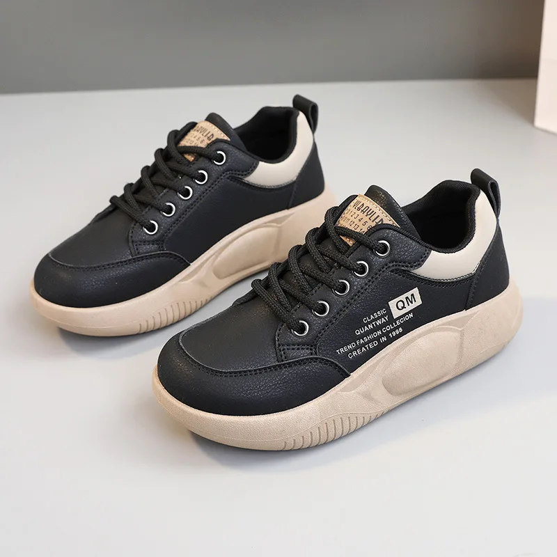 

Women's shoes 2025 new autumn casual board shoes thick soled height increasing shoes Korean version sports women's shoes