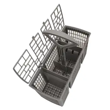 Diskmaskinskorg, bestickkorg, torkställning för diskmaskin, universal diskmaskinskorg 8 best sales Dishwasher silverware basket - №5