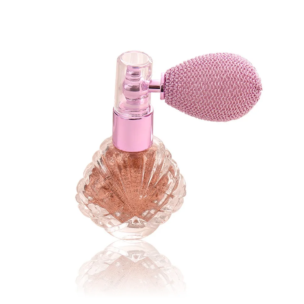 5-kleuren Shimmer Powder Spray voor lichaamsgezicht Haar Make-up Glitter Markeerstift Verhelderende Sparkle Party Cosmetica Make-up glitter