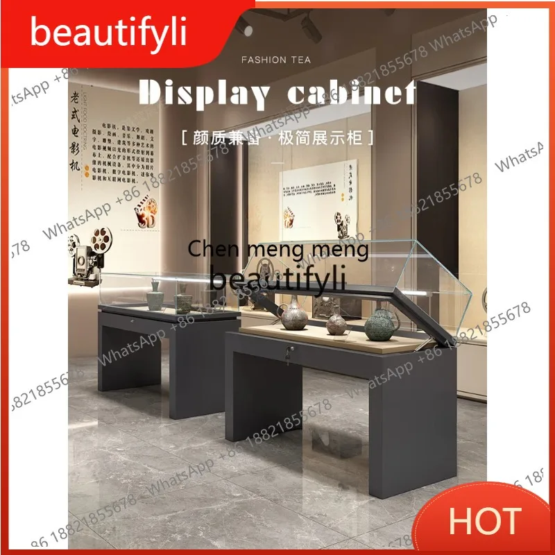 c6601 خزانة عرض الكتب الآثار الثقافية معرض المجوهرات خزانة زجاجية