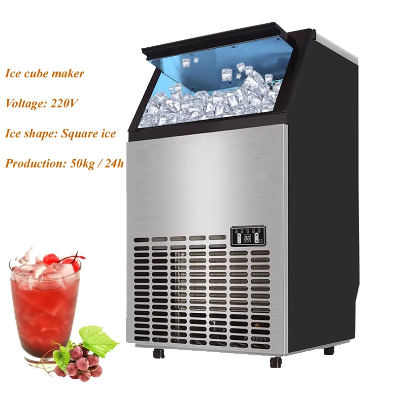 

Ice Cube Maker Water Drain Pump Auto Clean Liquid Freezer Kitchen Appliances Ice Machine Household Commercial