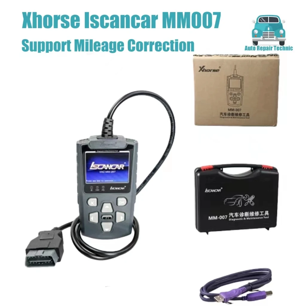 Xhorse Iscancar VA-G MM007 For Au-di/Sko-da/Seat& MQB Mileage Correction Support Offline Refresh Car Diagnosis and Maintenance