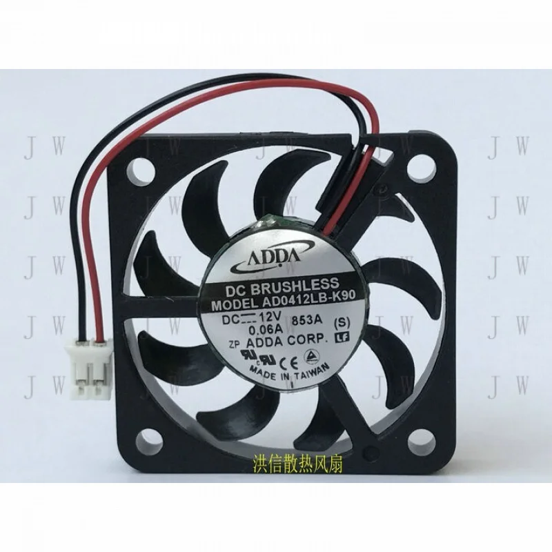 W  for ADDA AD0412LB-K90 DC12V 0.06A ultra-thin silent cooling fan