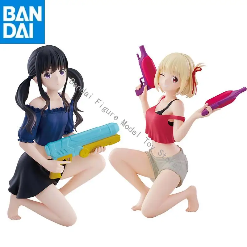 

BANDAI NAMCO BANPRESTO в наличии, оригинальная фигурка Lycoris Recoil ESPRESTO Nishikigi Chisato и Inoue Takina, модель из ПВХ, игрушка
