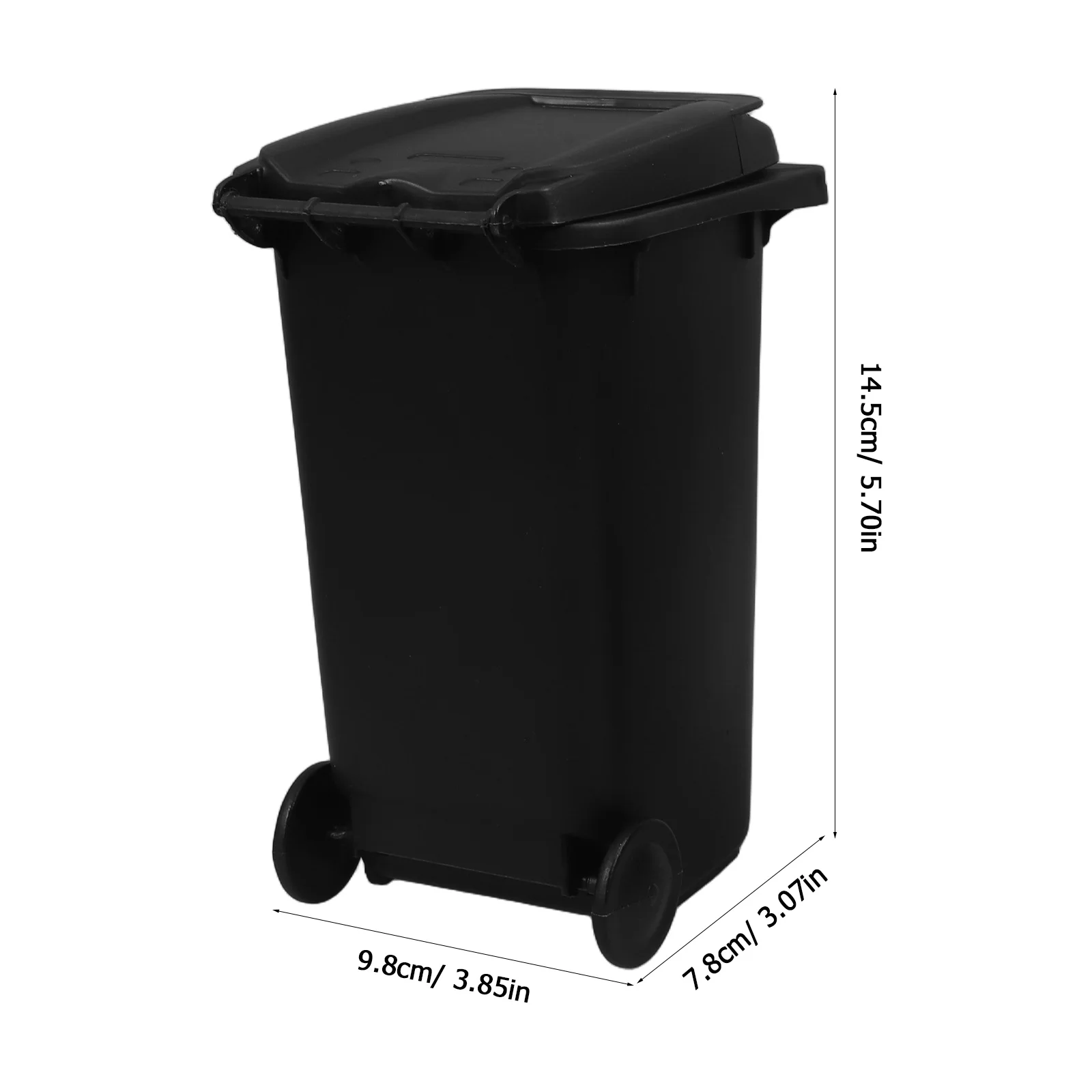 2 قطعة سلة المهملات الصغيرة حامل القلم الرصاص لطيف منظم سطح المكتب لمكتب المنزل المطبخ منضدية مزبلة سلة إعادة التدوير الصغيرة #3