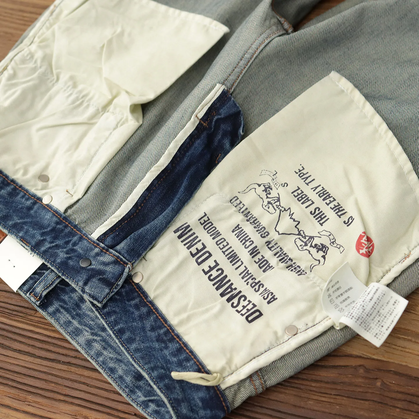 Jeans Red Ear da uomo, stile a - Levis Jeans 501 recensione e prezzo