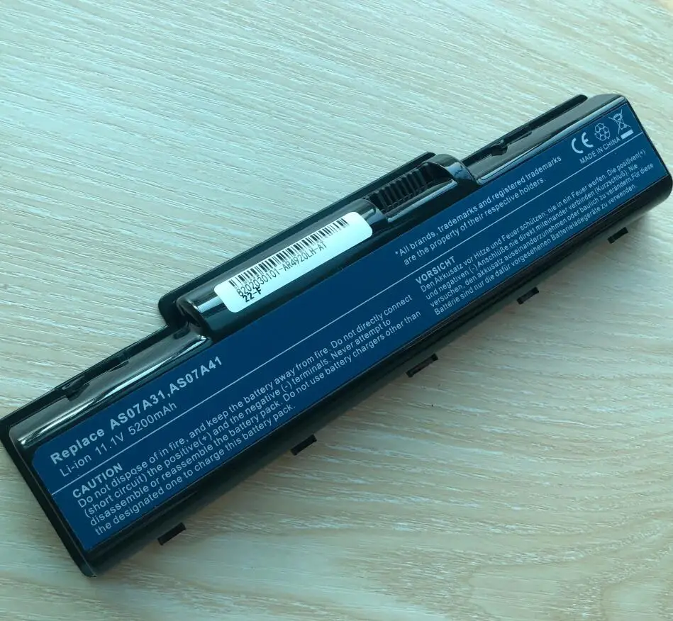 Laptop Battery for Acer Aspire 5740 4740g 5740g 5542g 4930g 5738zg 4736 AS07A31 AS07A32 battery AS07A41