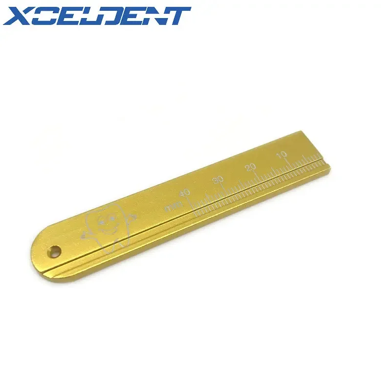 High Quality Aluminium Dental Endo Rulers Span Measure Scale Endodontic Finger Rulers Dentist Tools Materials