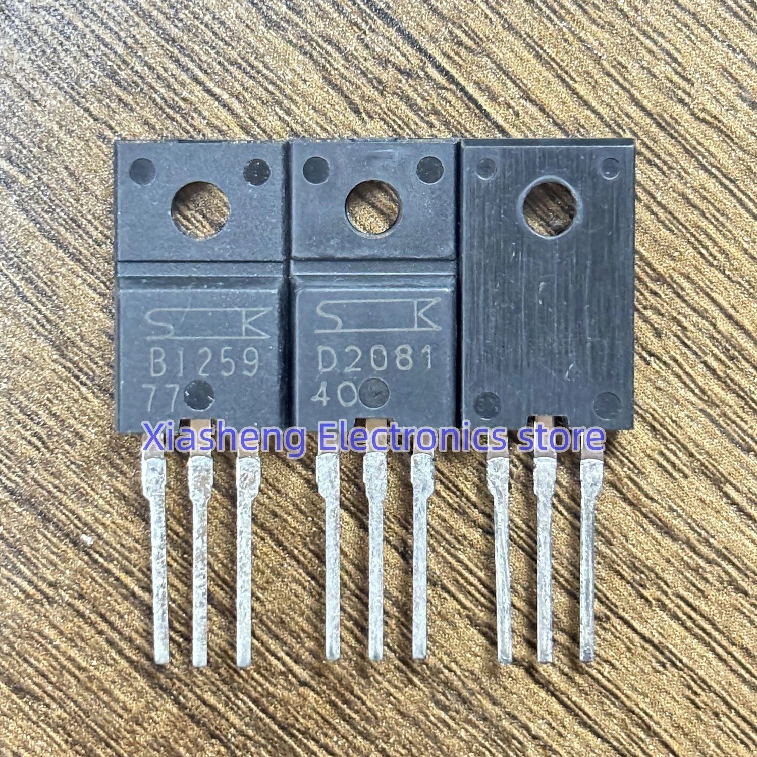 New Original 5Pairs 2SB1259 B1259 + 2SD2081 D2081 TO-220F Audio Amplifier Transistor In Stock Good Quality