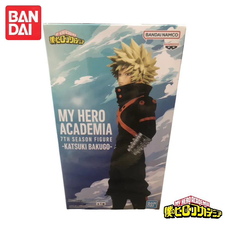 in stock My Hero Academia Bakugou Katsuki BANDAI BANPRESTO Original action figure figurine Ornaments funko pop holiday gifts