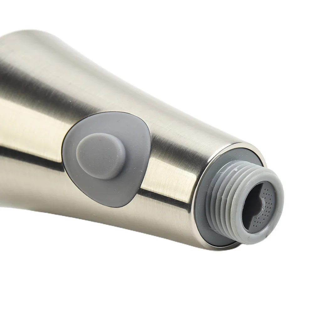 Kitchen Sink Pull-Out Spray Head with Two-Stage Water Control Mechanism Designed for 1/2 Inch Standard Faucet Fittings