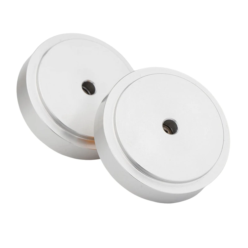 Aluminum Isolation Spike Feet Stand Damper Pad For Hifi Audio AMP Cabinet Speaker Turntable Record