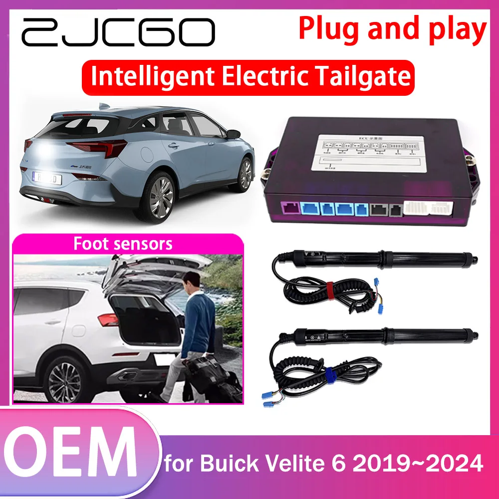 

ZJCGO Electric Tailgate Lift Drive Trunk Opening Tail Gate Lift Soft Close Car Door for Buick Velite 6 2020 2021 2022 2023 2024