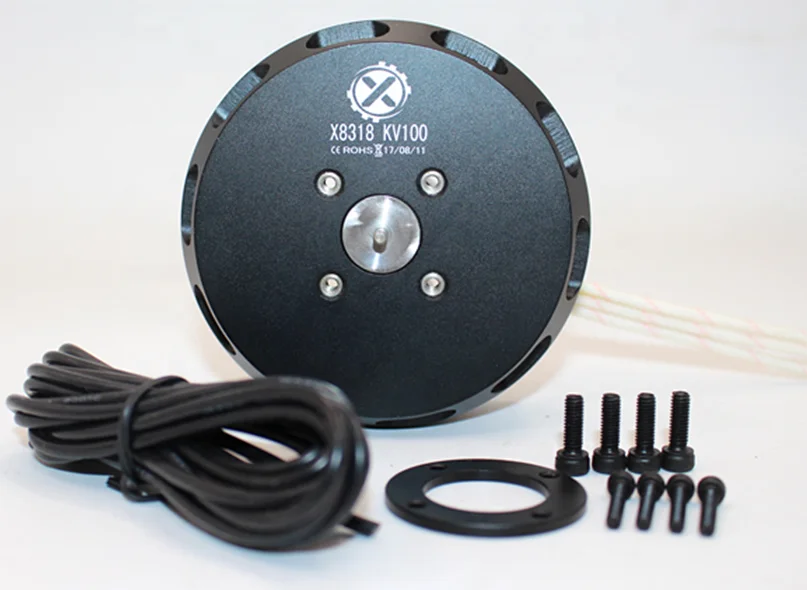 X8318 100KV 120KV 3 Phase Brushless Motor Multi-rotor DC Motor for Plant Protection Machine RC Dr-one