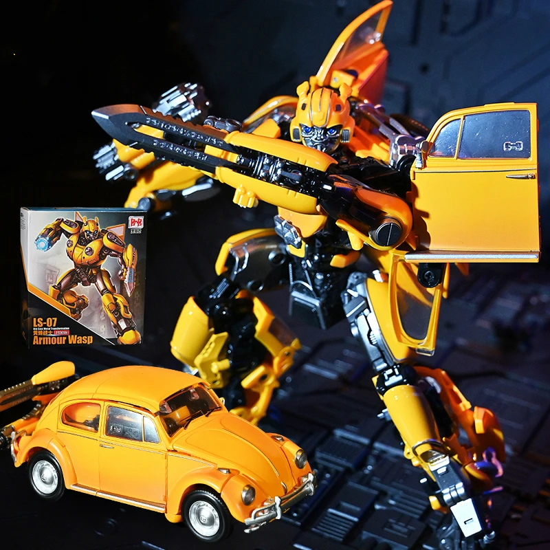 Transformation Robot Black Mamba BMB LS01 Ls02 Ls03 Series  Alloy Atcion Figure Collection Transformation Figure Masterpiece Toy