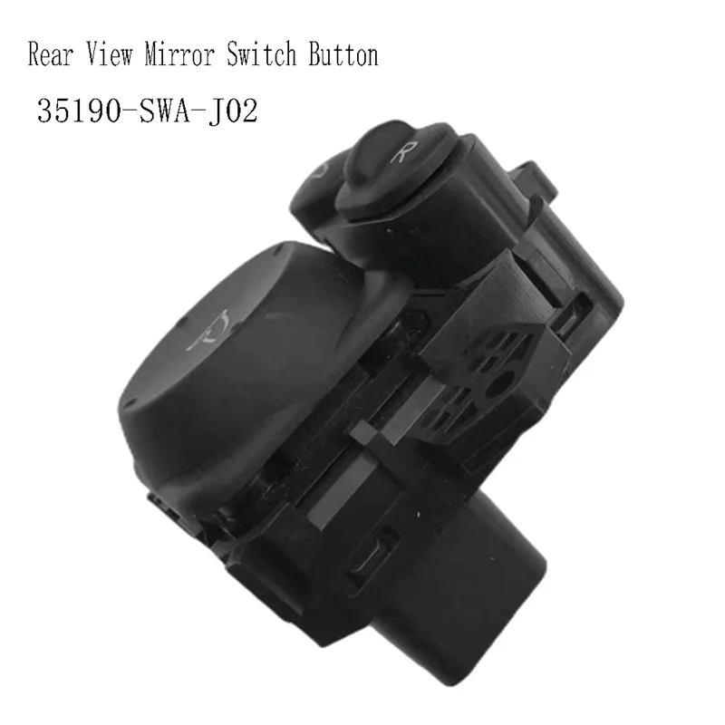 

A30P-Rear View Mirror Switch Button Reversing Folding Control Switch For Honda CR-V III CRV CR-Z 35190-SWA-J02