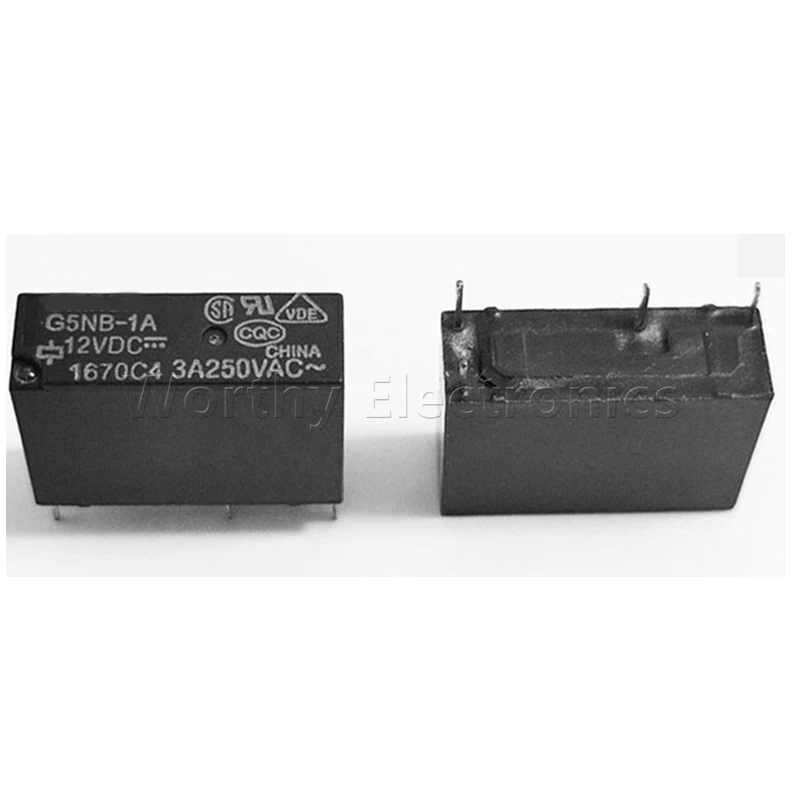 

Free Shipping 10pcs/lot Genuine G5NB-1A-12VDC Small Power Relay